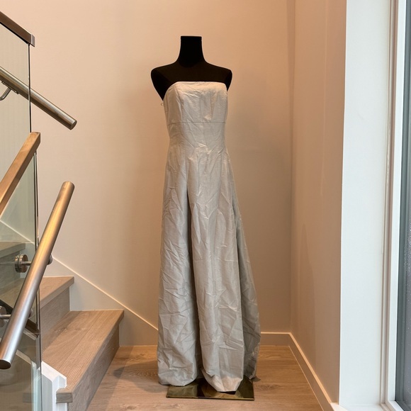 Vintage 90s EXPRESS  BRAND nylon Prom Dress - Picture 10 of 15